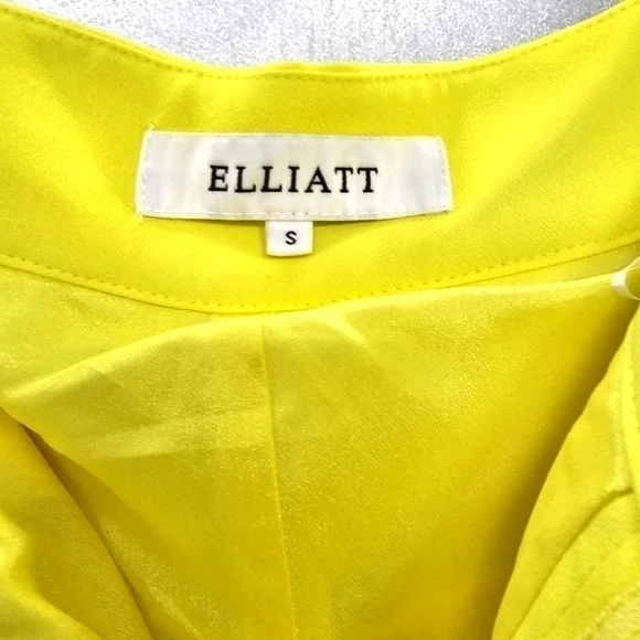 Elliatt Collective Mesmerize Lemoncello Barbiecore Bermuda Shorts